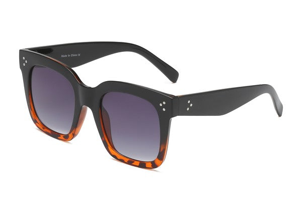 Unisex Square Flat Top Fashion Sunglasses