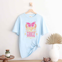 Amazing Grace Butterfly Garment Dyed Tee