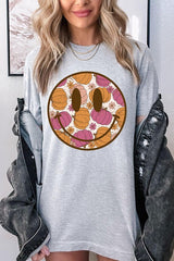 Smiley Face and Pumpkins Tee, many colors!