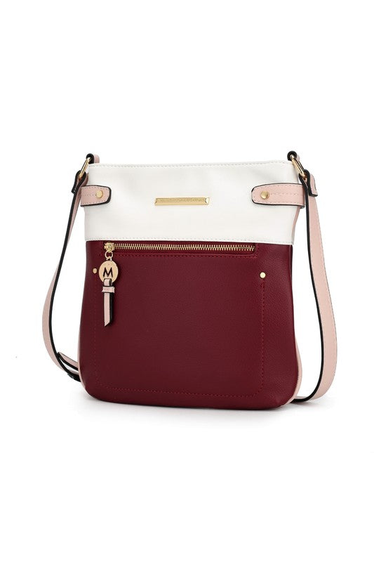 MKF Camila Vegan Leather Crossbody Bag by Mia K