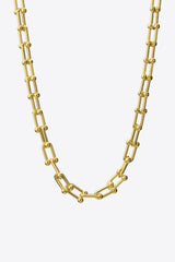 Fun Day Ahead Alloy Chain Necklace