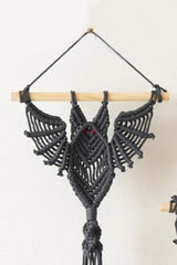 39.4" Bat Macrame Wall Plant Hanger